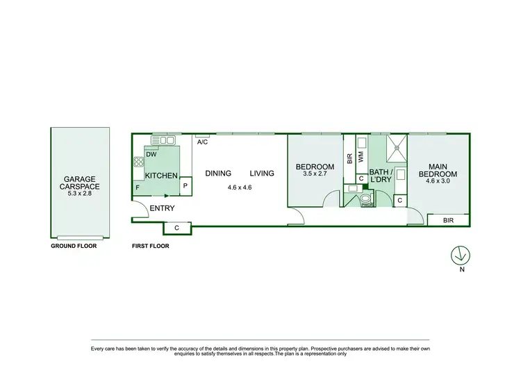 Floorplan of Homely apartment listing, 4/81 Westbury Street, St Kilda East VIC 3183