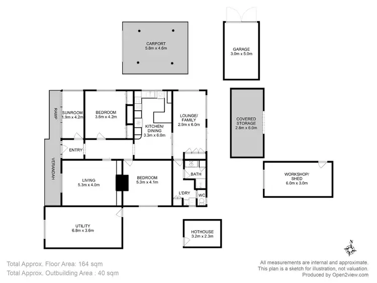 Floorplan of Homely house listing, 1647 Main Road, Nubeena TAS 7184