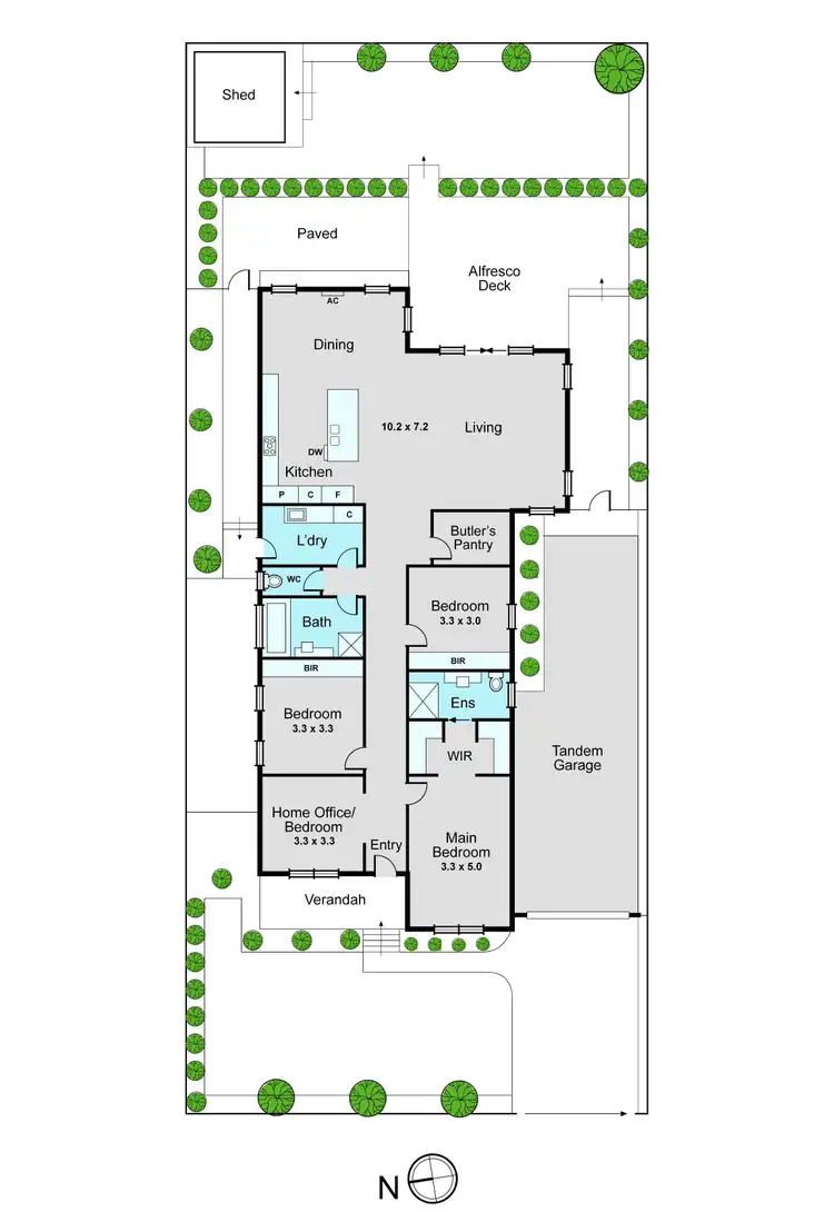 Floorplan of Homely house listing, 4 William Street, Oakleigh VIC 3166