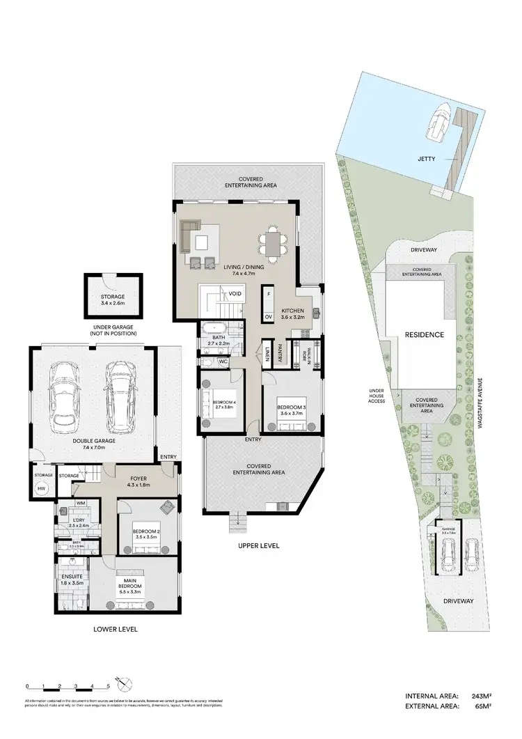 Floorplan of Homely house listing, 70 Wagstaffe Avenue, Wagstaffe NSW 2257