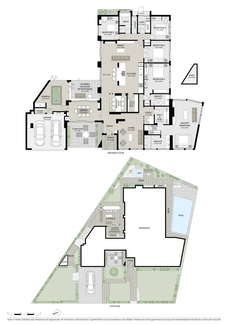 Floorplan of Homely house listing, 3 Greenway Drive, Pymble NSW 2073