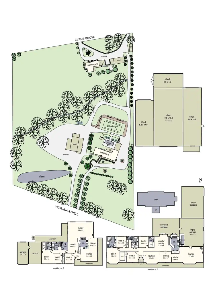 Floorplan of Homely house listing, 7 Victoria Street, Wandin North VIC 3139