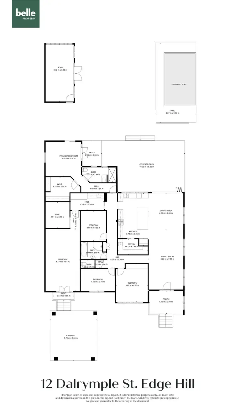 Floorplan of Homely house listing, 12 Dalrymple Street, Edge Hill QLD 4870