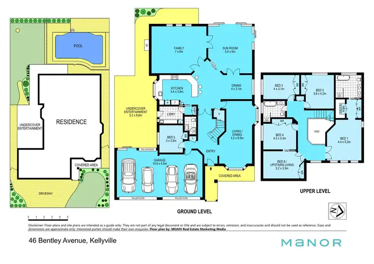 Floorplan of Homely house listing, 46 Bentley Avenue, North Kellyville NSW 2155