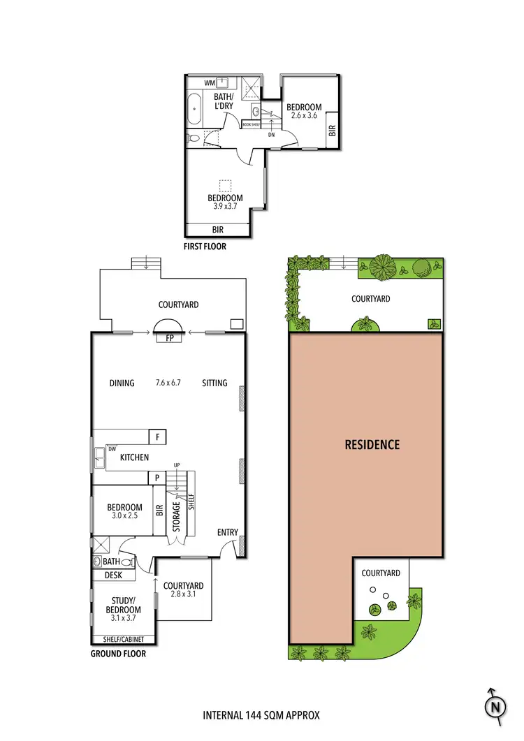 Floorplan of Homely house listing, 4/112-114 Millswyn Street, South Yarra VIC 3141
