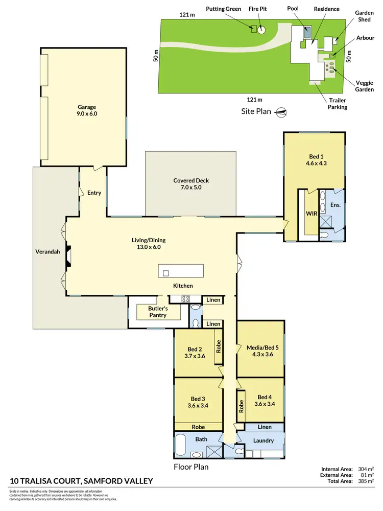 Floorplan of Homely house listing, 10 Tralisa Court, Samford Valley QLD 4520