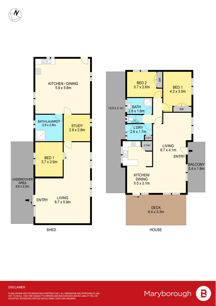 Floorplan of Homely house listing, 121 Betley Road, Dunolly VIC 3472