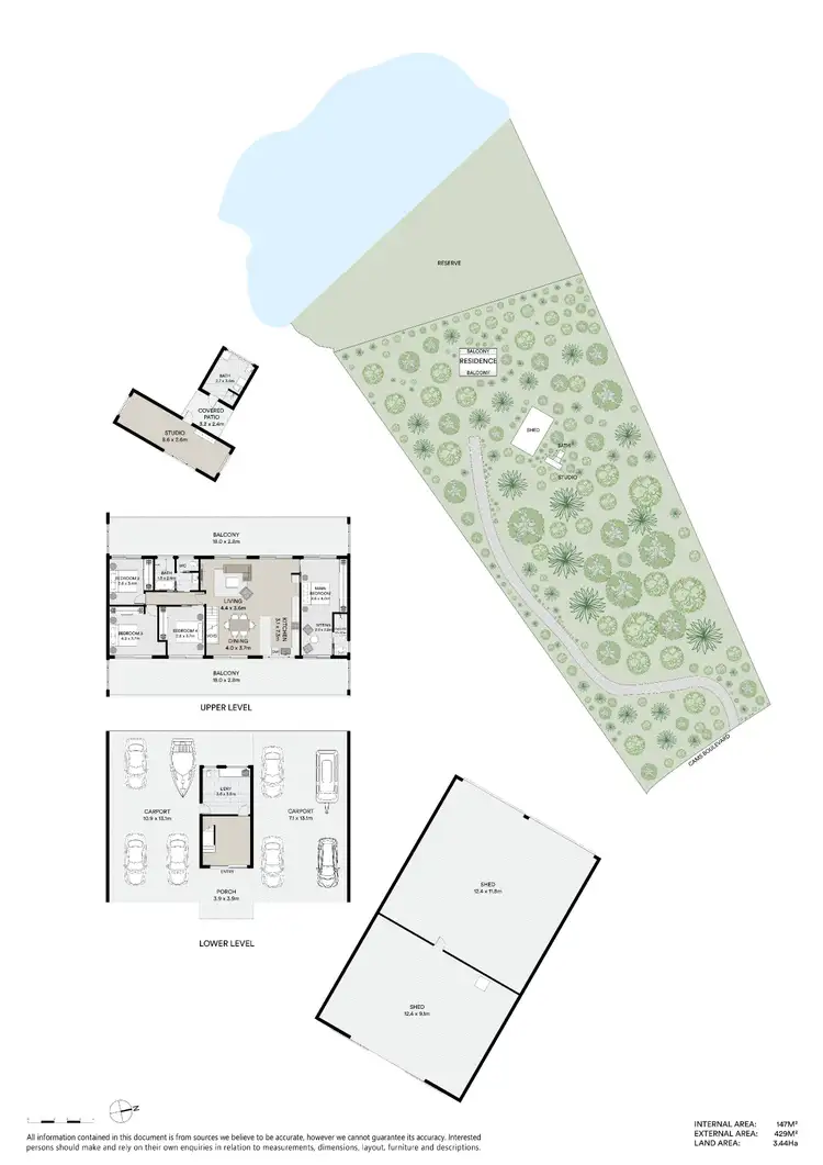 Floorplan of Homely house listing, 195 Cams Boulevard, Summerland Point NSW 2259