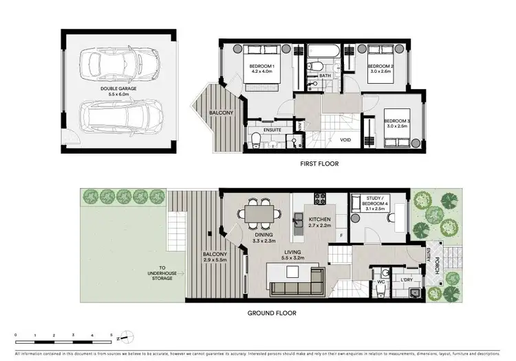 Floorplan of Homely townhouse listing, 18/6 Nursery Street, Hornsby NSW 2077