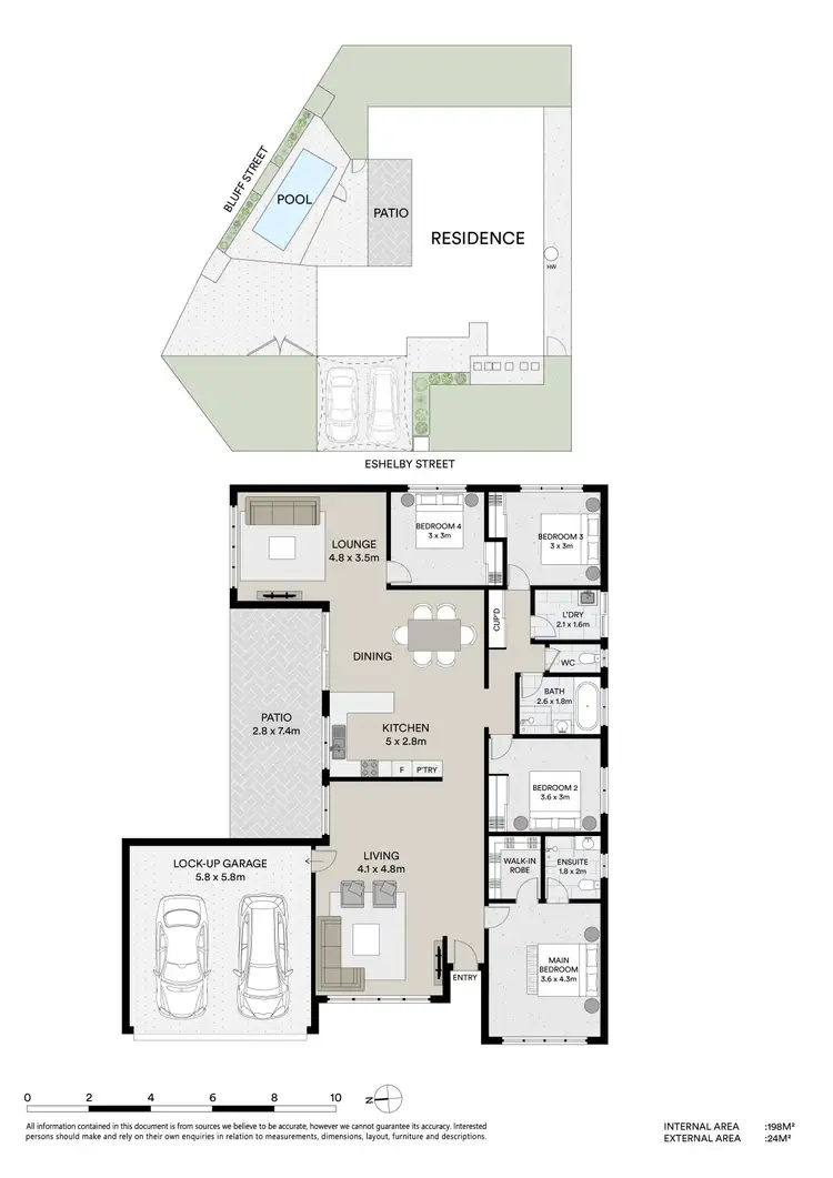 Floorplan of Homely house listing, 15 Bluff Street, Bushland Beach QLD 4818