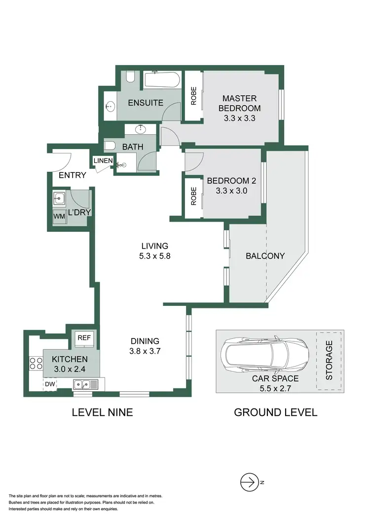 Floorplan of Homely apartment listing, 47/8 Norman Street, Darlinghurst NSW 2010