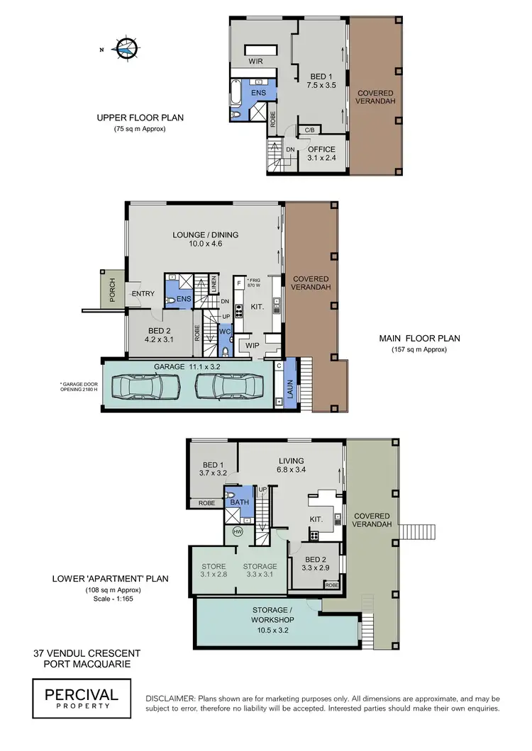 Floorplan of Homely house listing, 37 Vendul Crescent, Port Macquarie NSW 2444