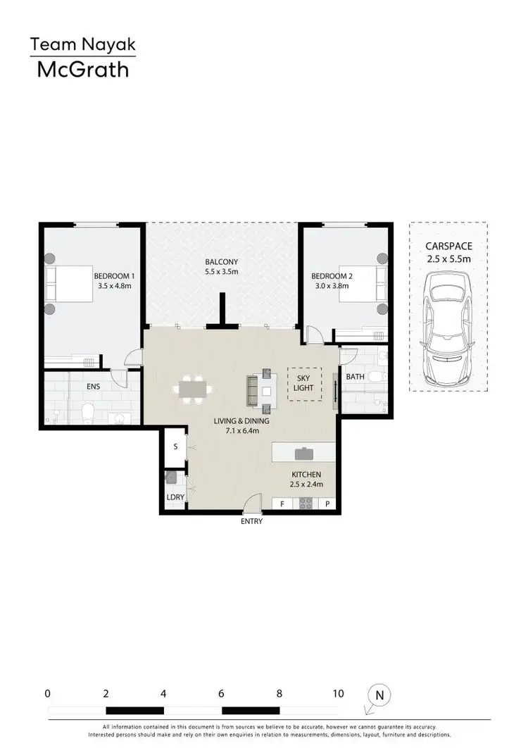 Floorplan of Homely unit listing, 1105/20 Dressler Court, Merrylands NSW 2160