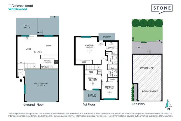 Floorplan of Homely townhouse listing, 14/2 Forest Road, Warriewood NSW 2102