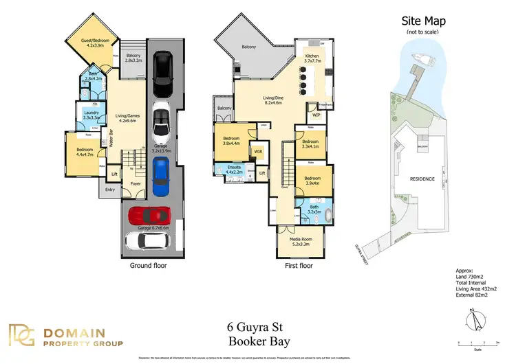 Floorplan of Homely house listing, 6 Guyra Street, Booker Bay NSW 2257