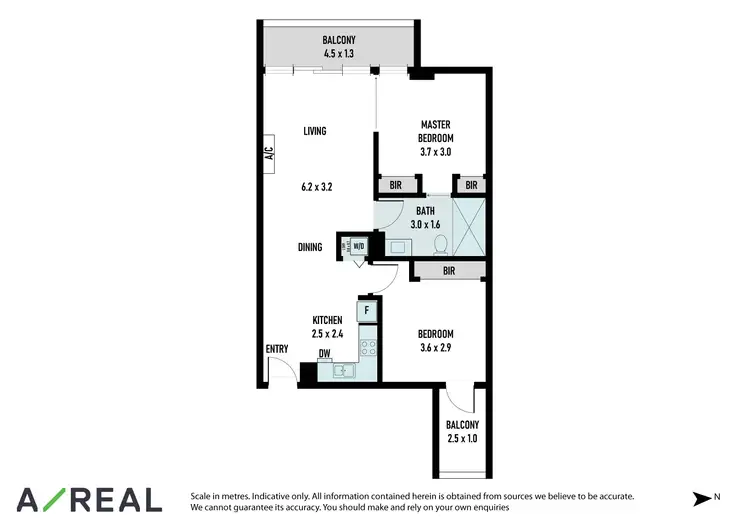 Floorplan of Homely apartment listing, 51/285 City Road, Southbank VIC 3006