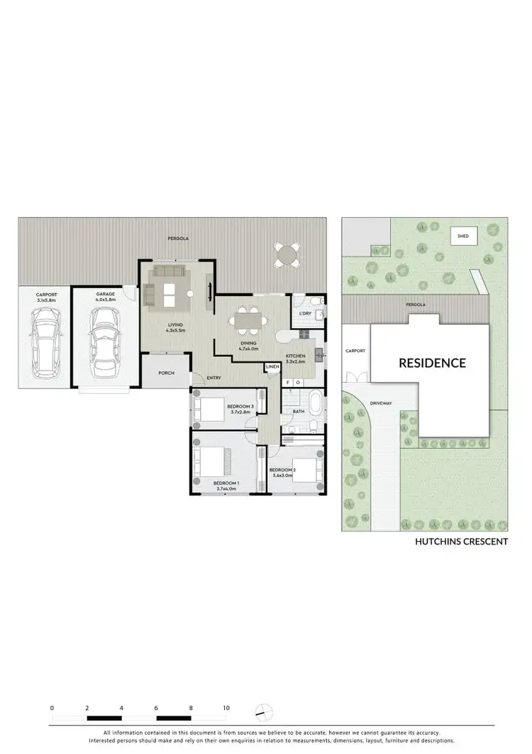 Floorplan of Homely house listing, 4 Hutchins Crescent, Kings Langley NSW 2147