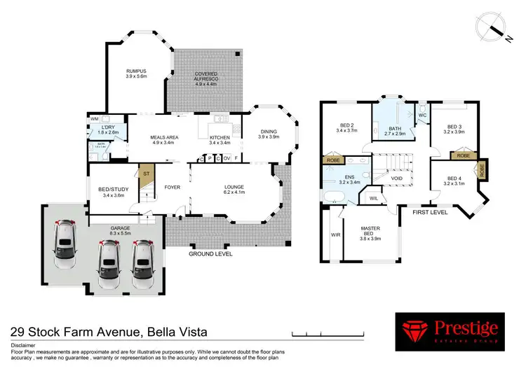 Floorplan of Homely house listing, 29 Stock Farm Avenue, Bella Vista NSW 2153
