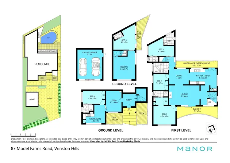 Floorplan of Homely house listing, 87 Model Farms Road, Winston Hills NSW 2153