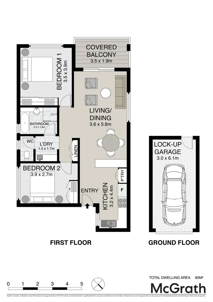 Floorplan of Homely apartment listing, 5/74 Anzac Avenue, Maroochydore QLD 4558