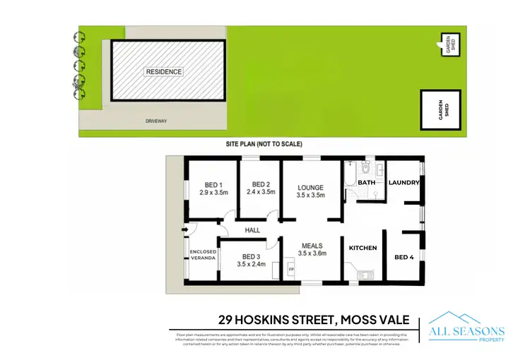 Floorplan of Homely house listing, 29 Hoskins Street, Moss Vale NSW 2577