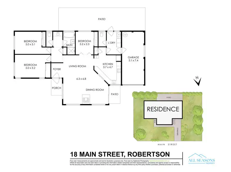 Floorplan of Homely house listing, 18 Main Street, Robertson NSW 2577