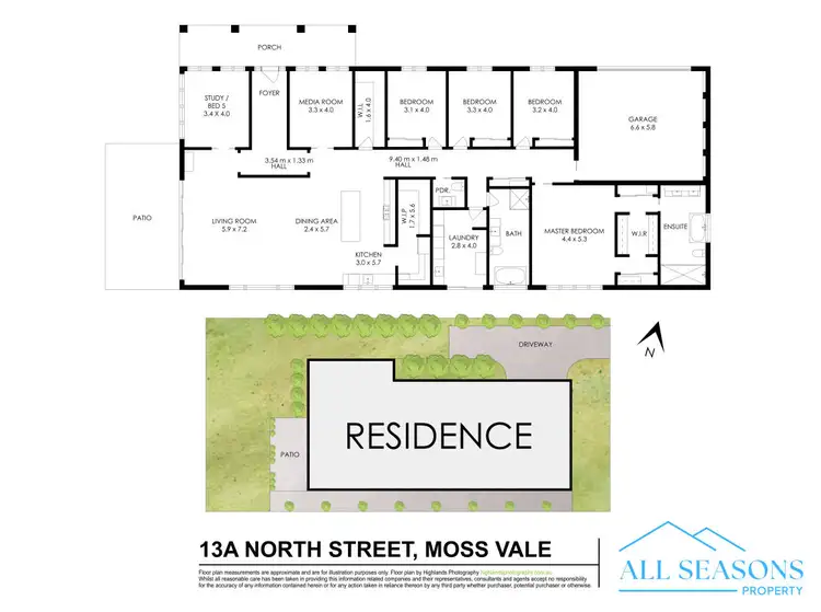 Floorplan of Homely house listing, 13A North Street, Moss Vale NSW 2577