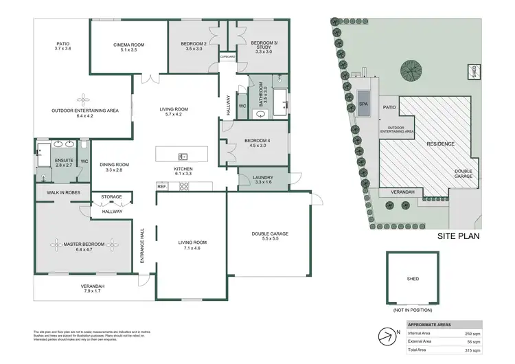 Floorplan of Homely house listing, 14 Traminer Grove, Cessnock NSW 2325