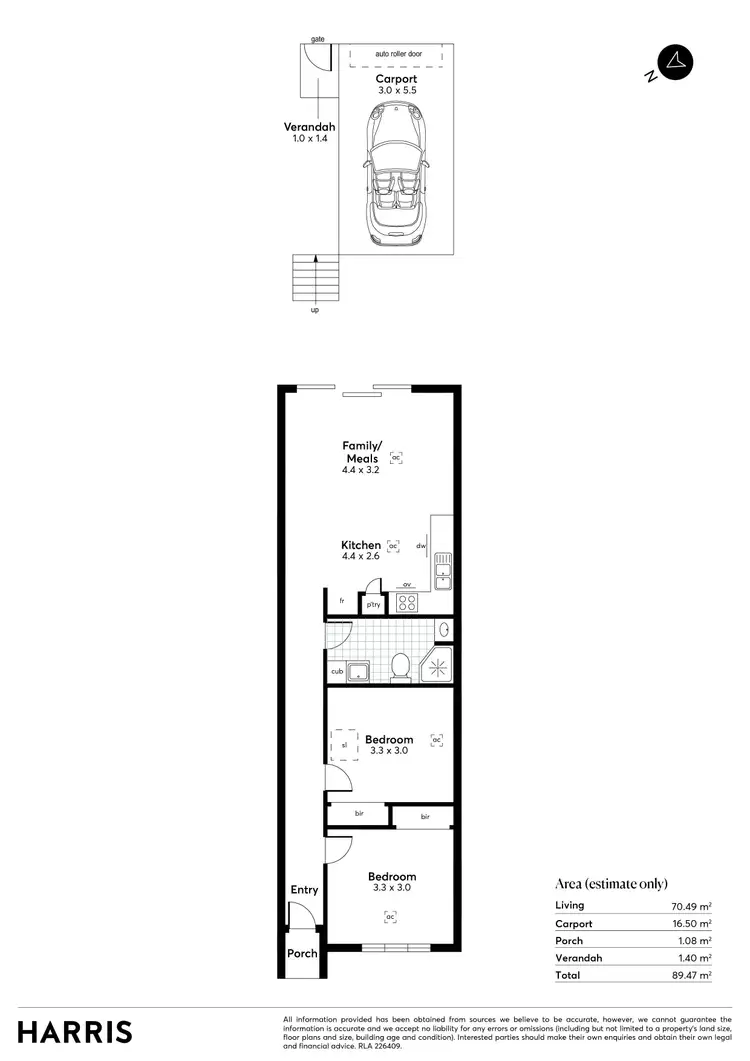 Floorplan of Homely house listing, 64 Burnlea Parade, Blakeview SA 5114
