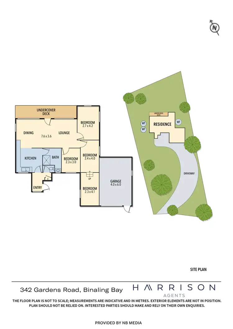 Floorplan of Homely house listing, 342 Gardens Road, Binalong Bay TAS 7216