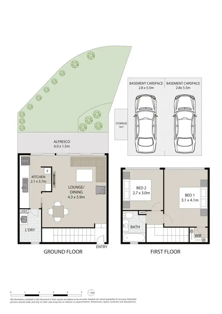 Floorplan of Homely townhouse listing, 11/26 Busaco Road, Marsfield NSW 2122