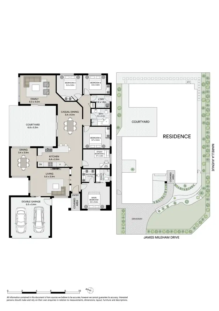 Floorplan of Homely house listing, 1 James Mileham Drive, Kellyville NSW 2155