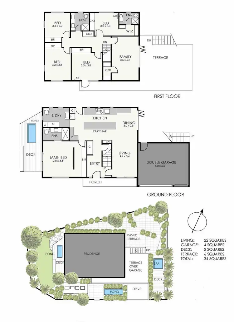 Floorplan of Homely house listing, 31 Gothic Road, Aspendale VIC 3195