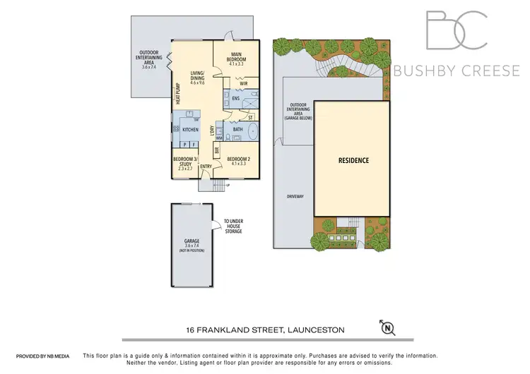 Floorplan of Homely house listing, 16 Frankland Street, Launceston TAS 7250