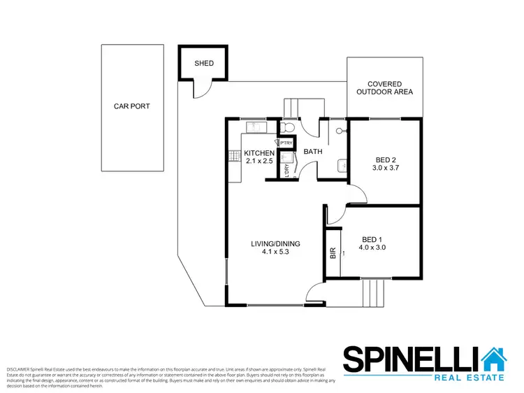 Floorplan of Homely villa listing, 2/42 Loftus Drive, Barrack Heights NSW 2528