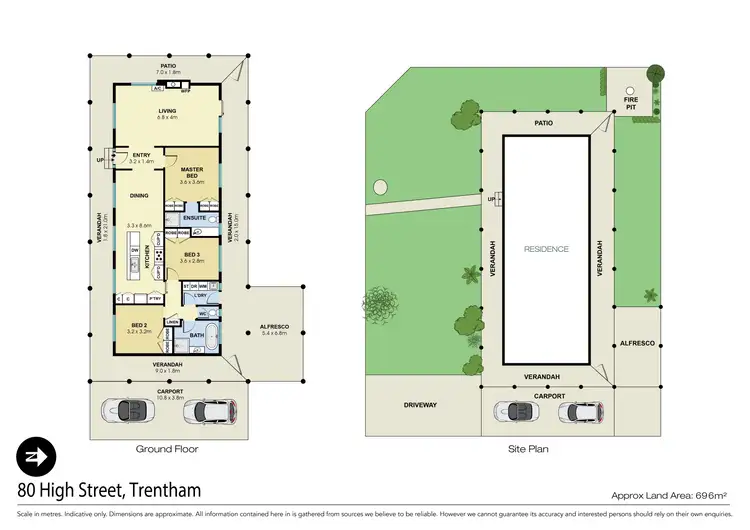 Floorplan of Homely house listing, 80 High Street, Trentham VIC 3458