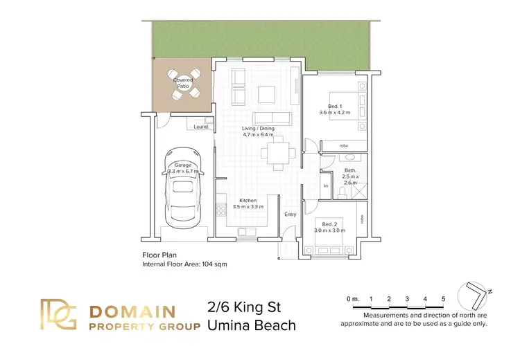 Floorplan of Homely villa listing, 2/6 King Street, Umina Beach NSW 2257