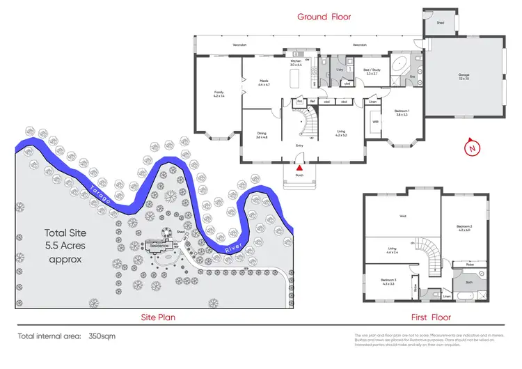 Floorplan of Homely rural property listing, 393 Princes Way, Longwarry North VIC 3816