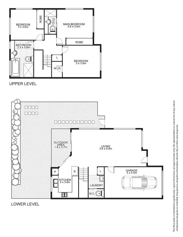 Floorplan of Homely townhouse listing, 10/20 Robert Street, Loganlea QLD 4131