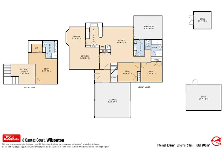 Floorplan of Homely house listing, 8 Qantas Court, Wilsonton QLD 4350