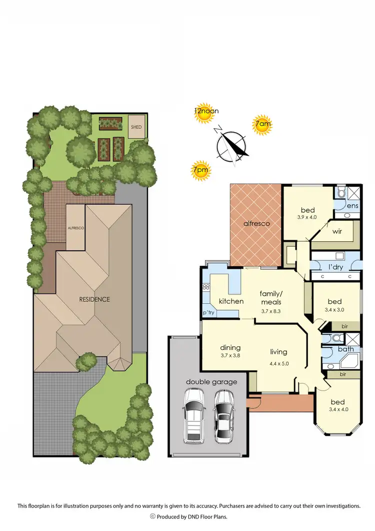 Floorplan of Homely house listing, 17 Raleon Avenue, Frankston South VIC 3199