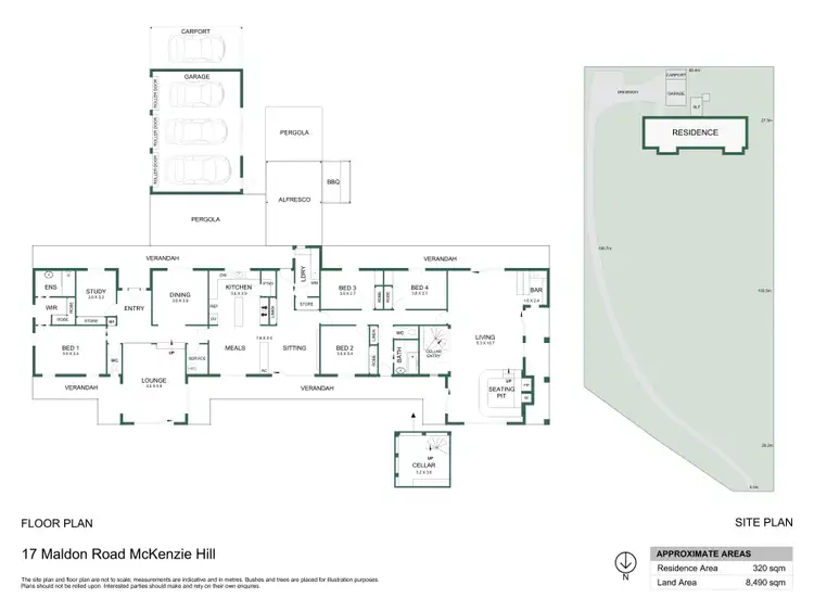 Floorplan of Homely house listing, 17 Maldon Road, Mckenzie Hill VIC 3451