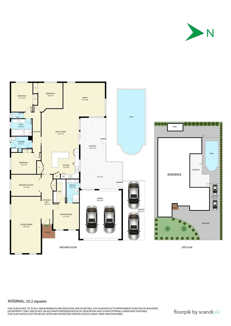 Floorplan of Homely house listing, 14 Kings College Drive, Bayswater VIC 3153