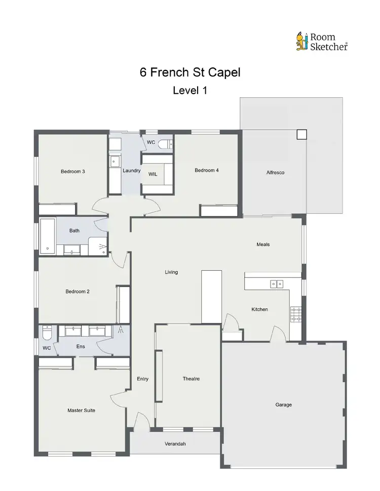 Floorplan of Homely house listing, 6 French Street, Capel WA 6271