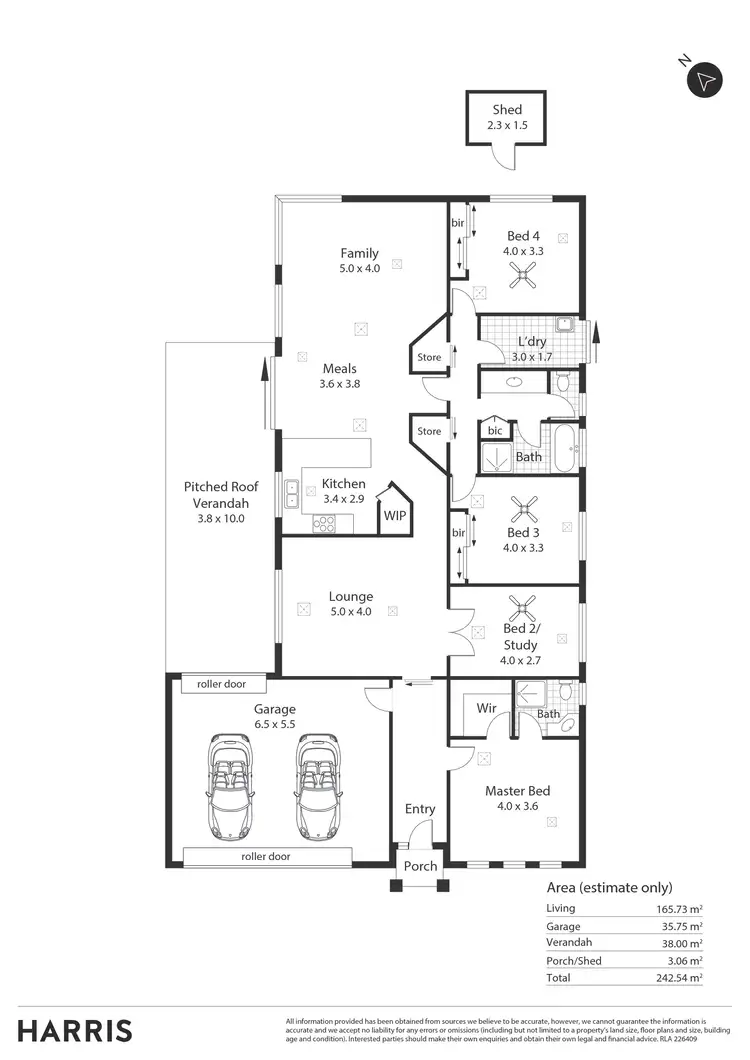 Floorplan of Homely house listing, 21 Birch Avenue, Salisbury East SA 5109