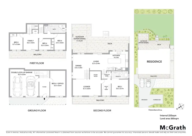 Floorplan of Homely house listing, 191 Copacabana Drive, Copacabana NSW 2251