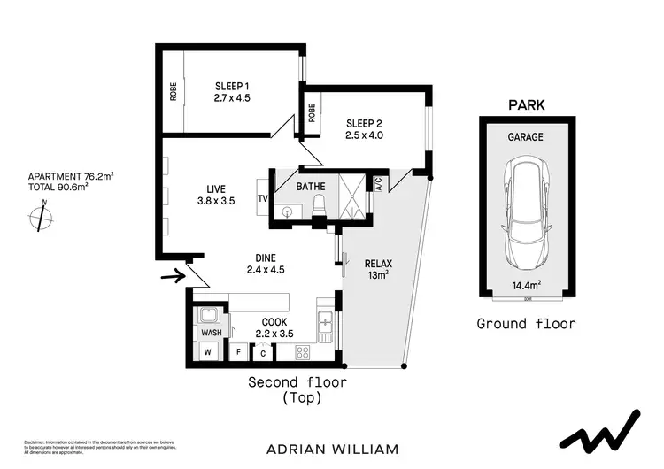 Floorplan of Homely apartment listing, 10/12 French Street, Kogarah NSW 2217