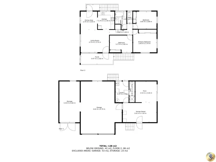 Floorplan of Homely house listing, 2 Cottell Street, Bundaberg North QLD 4670