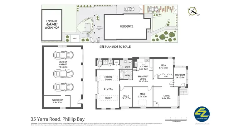 Floorplan of Homely house listing, 35 Yarra Road, Phillip Bay NSW 2036