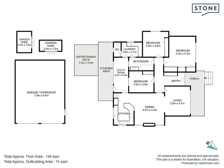 Floorplan of Homely house listing, 5 Beach Road, Snug TAS 7054